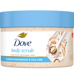 $3.64 For Dove Exfoliating Body Polish Scrub Crushed Macadamia and Rice Milk 10.5 oz @ Amazon 