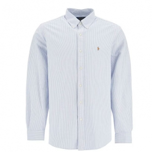 POLO RALPH LAUREN 'striped oxford custom fit shirt' 条纹衬衣