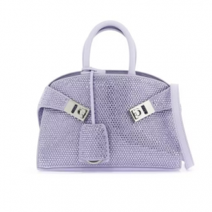FERRAGAMO hug handbag with crystals (s) 手提包