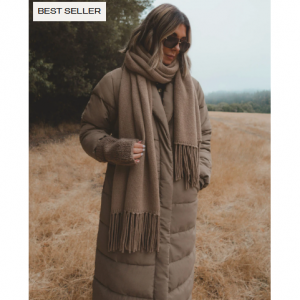 Splendid x @Cellajaneblog 长款羽绒大衣