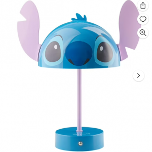 Walmart - Lilo & Stitch 12.2" 迪士尼蘑菇台灯，直降$6.18  