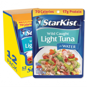 StarKist Chunk Light Tuna in Water, 2.6 Oz, Pack of 12 @ Amazon