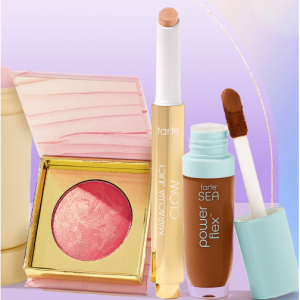 Tarte Cosmetics官網精選美妝新年大促 收粉底液眼影盤唇釉等