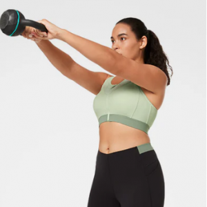 Lightweight breathable front zipper comfortable and pressure-free suitable for large-busted women