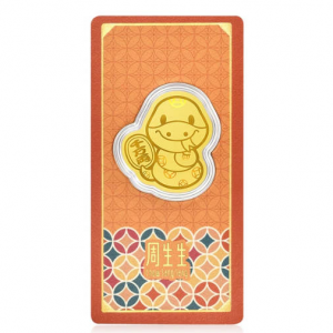 Chow Sang Sang 生生有禮「賀年及生肖篇」999.9黃金蛇金片