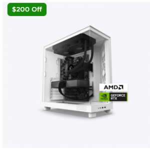 $200 OFF Player: Two Gaming desktop(AMD Ryzen 5 7600X 16GB 1TB RTX 4070) @NZXT