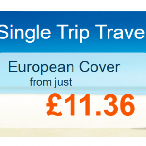 European Cover from just £11.36 @Insure With Ease