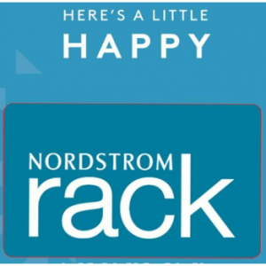 Nordstorm Rack礼卡$50仅需$45 @ eGifter