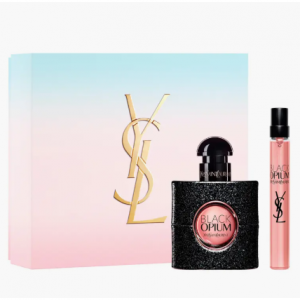 Yves Saint Laurent 黑鸦片香水情人节礼盒