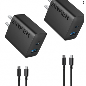 35% off Anker iPhone 16 Charger, USB C Charger Block, 2-Pack 20W @Amazon