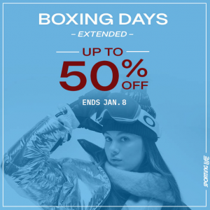 Boxing Days - Up to 50% Off Top Brands (adidas, Noize, Spyder, Atomic & More) @ Sporting Life