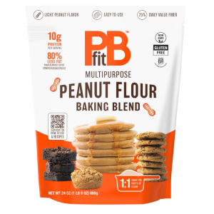 PBfit Peanut Flour Baking Blend - Gluten Free & Non GMO - 24 oz @ Amazon