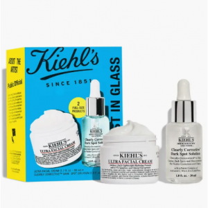 Nordstrom Kiehl's科颜氏美白淡斑精华高保湿面霜套装热卖 相当于5.3折