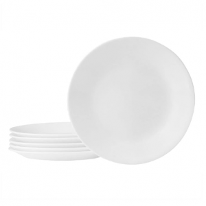 Corelle Vitrelle 6-Piece Salad Appetizer Plate Set @ Amazon