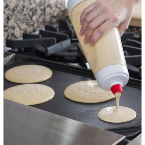 Whiskware Pancake Batter Bottle with BlenderBall Wire Whisk @ Amazon