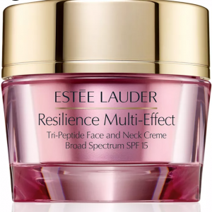Estée Lauder Resilience Multi-Effect Tri-Peptide Face & Neck Cream Moisturizer SPF 15 for Normal/C