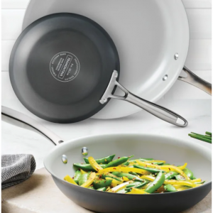 Tramontina 3-pack Hard Anodized Aluminum Ceramic Nonstick Fry Pan Set @ Costco