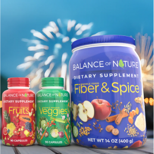 New Year Sale: FREE Bottle of Fiber & Spice Supplement + 35% OFF @ Balance of Nature