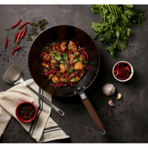 ZWILLING Dragon 12英寸，碳鋼，炒鍋，黑色啞光