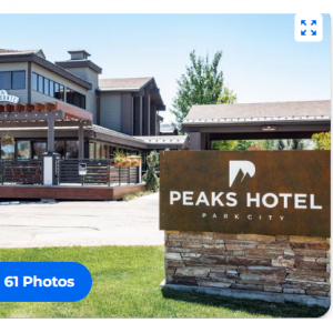 Park City Peaks 3.5-Star Hotel from $183/night @Priceline