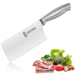 ADCODK Cleaver Knife-Chinese Chef Sharp Knife @ Amazon