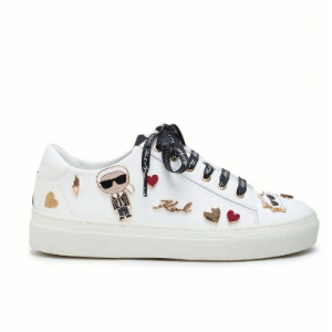 Karl Lagerfeld Paris Cate Pins Lace Up Sneaker 板鞋