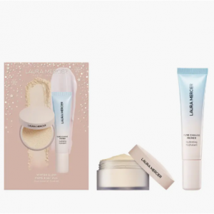 Laura Mercier Mini Prime + Set Makeup Set $53 Value