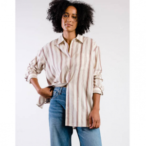 ABLE Clothing Harris Oversized Button Down Shirt