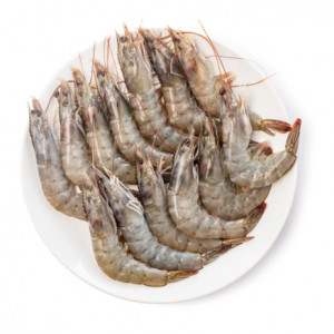 生南美白蝦 帶頭帶殼 20-30ct 冷凍 4 磅