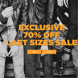 G-Star Outlet - Up to 70% Off Last Sizes Sale 