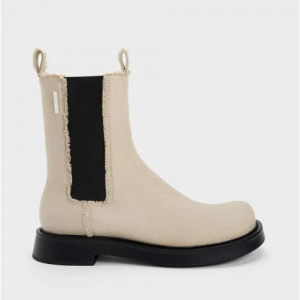 Charles & Keith Bryn Denim 切尔西靴