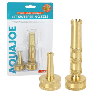 Aqua Joe SJI-4BHNC Ultimate Solid Brass @ Amazon