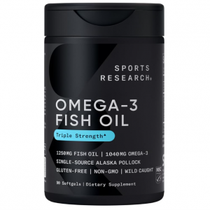 Sports Research Omega 3 Fish Oil & Collagen Peptides Sale @ Amazon