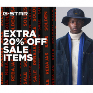 G-Star Sale on Sale - Up to 50% Off + Extra 20% Off Sale Items