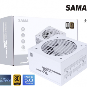 Newegg - SAMA XF750W 750W ATX 3.0 PCIE 5.0 80+金牌 全模组电源 ，直降$80 