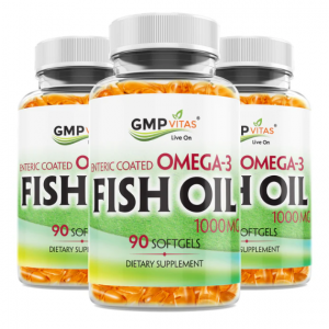 GMP Vitas® 天然鱼油 高含量1000mgx3瓶
