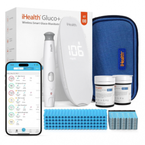 iHealth Gluco+ Wireless Smart Blood Glucose Monitor Kit with Free App @ Amazon