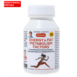 Andrew Lessman Energy & Fat Metabolism Factors - 60 Capsules $17.9 shipped @ HSN