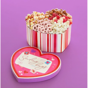 The Popcorn Factory 情人节爱心爆米花礼盒