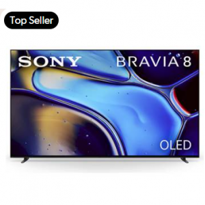 索尼 BRAVIA 8 (K55XR80) 智能 OLED 4K 电视,带 HDR(55 英寸)
