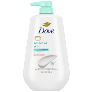 Dove Body Wash with Pump For Sensitive Skin 30.6oz @ Amazon