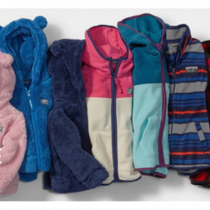 Eddie Bauer Kids Extra 60% OFF Clearance, Fleece Faux Shearling-Lined Hoodie $17.19 & More