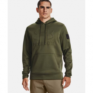 UA Freedom Emboss 男士连帽卫衣