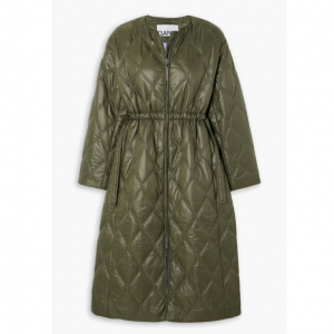 GANNI Quilted 大衣