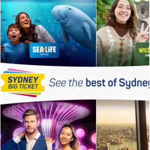 Sea Life Sydney - 悉尼海洋生物馆 + 悉尼其他景点套餐，低至5折