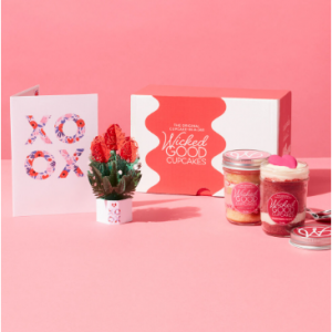 Wicked Good Cupcakes 情人节纸杯蛋糕 2 件套（附 LovePop 贺卡）