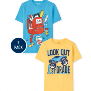 短袖T恤2件套装