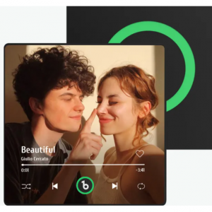 FridgeBeats 定製有框音樂和照片冰箱貼