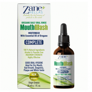 Zane Hellas 牛至油漱口水（含 Chios 乳香）