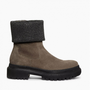 Brunello Cucinelli Chelsea Suede 短靴